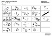 Bosch 1 609 351 017 ---- Wing Nut Spare Parts